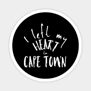 I Left my Heart in Cape Town Magnet